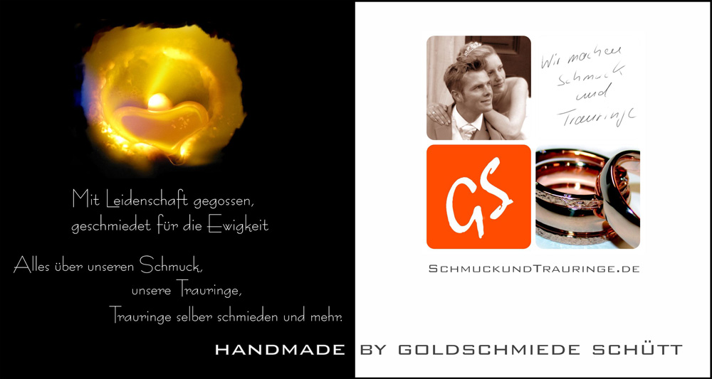 GS-Die Trauringmacher aus der Goldschmiede Schtt - Trauringe selber schmieden